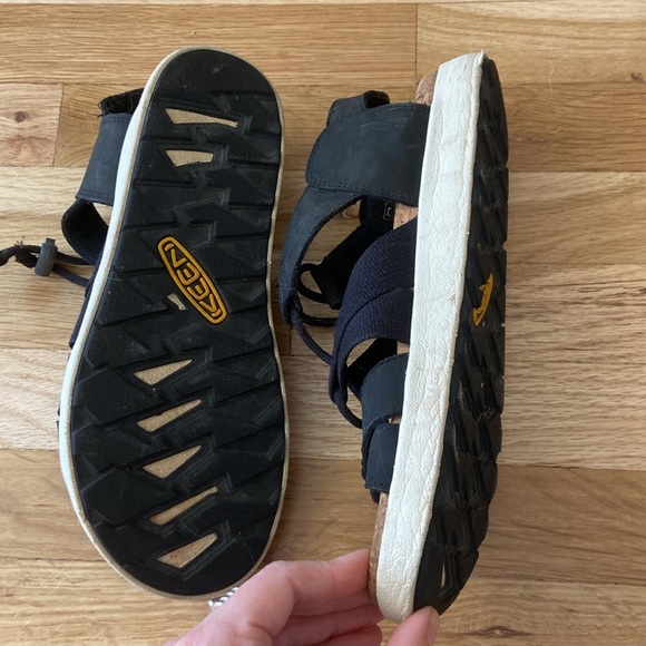 Keen Strappy Cork Sandals - Picture 2 of 5